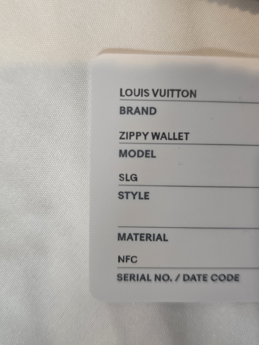 Authentic Louis Vuitton Empreinte Monogram Zippy Wallet - Cream/Tan Microchipped - Picture 14 of 16
